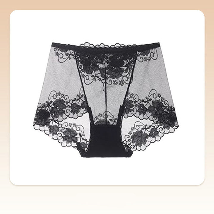 Lunalace - Women's High Waist Lace Panties