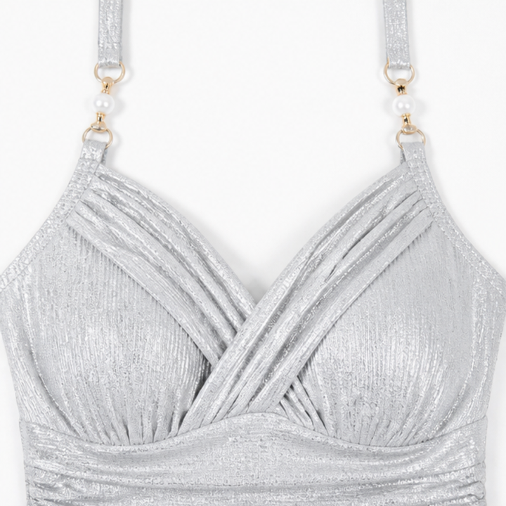 Lunavia – Women's Shimmer Tummy-Control One-Piece Swimsuit