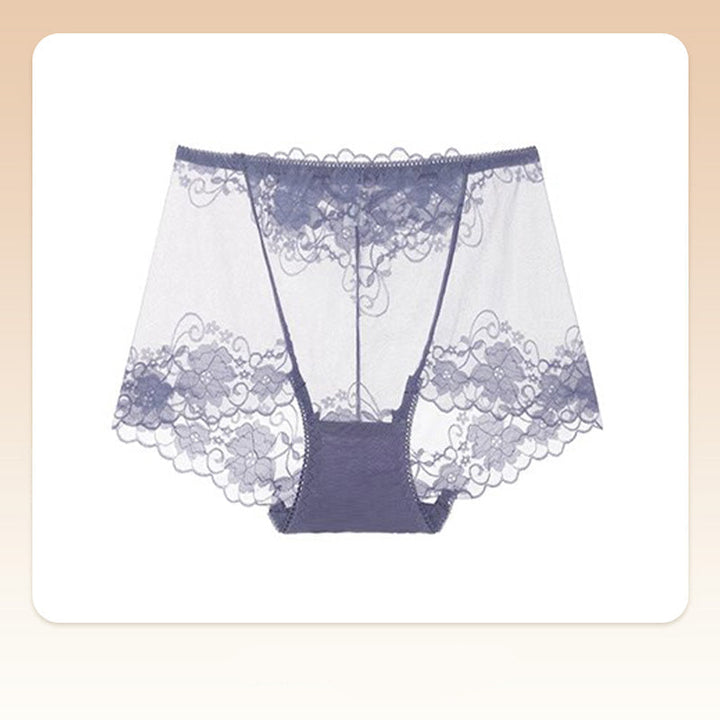 Lunalace - Women's High Waist Lace Panties