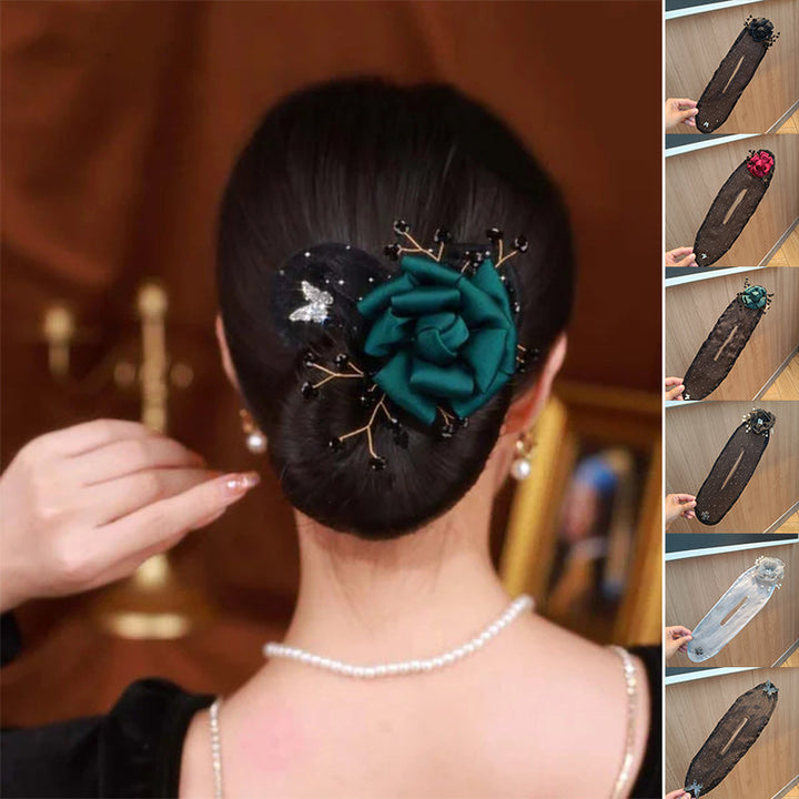Florenza - Elegant Floral Hair Knots for Women (1+1 Free)