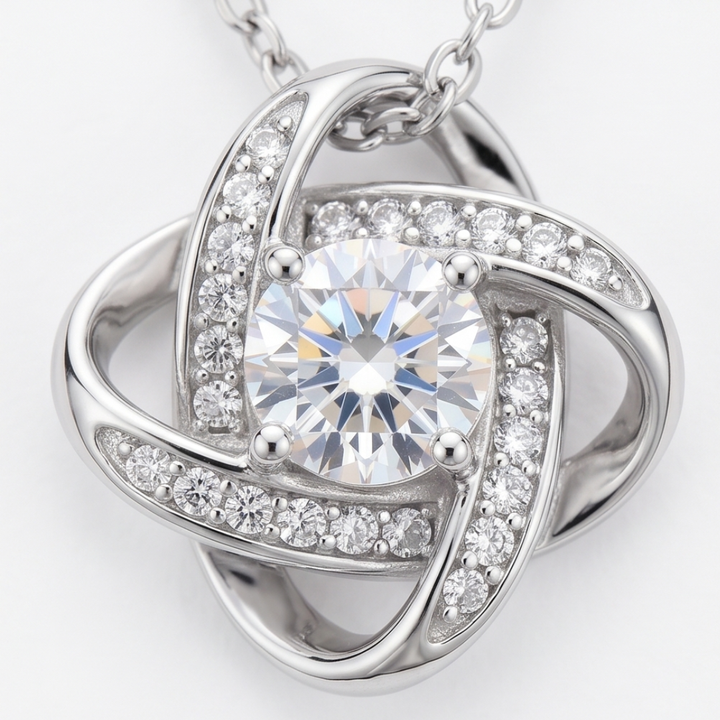Adoria – "To My Daughter" love knot necklace gift set