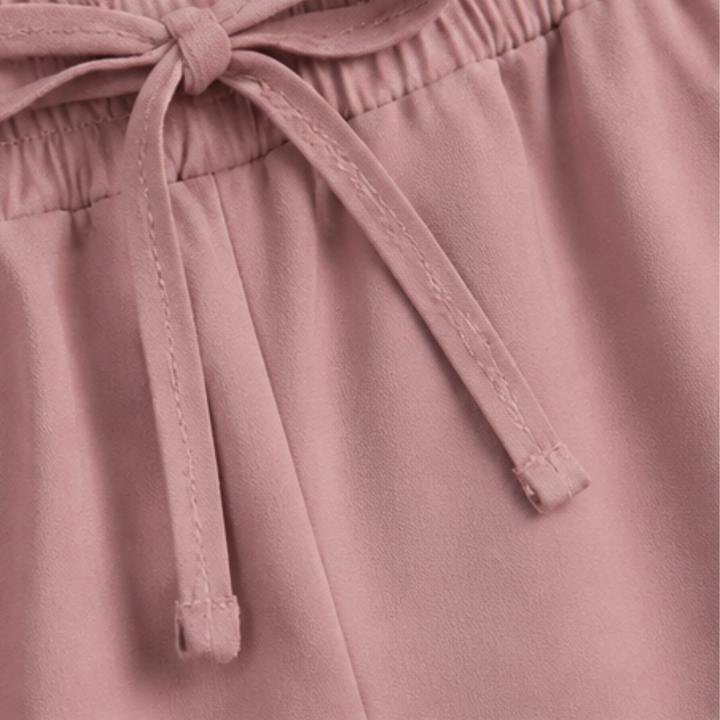 Veluna – Women's Effortless Wide-Leg Crop Pants