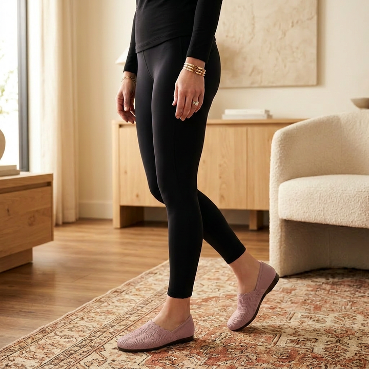 Soflyn – Breathable Woven Slip-On Flats