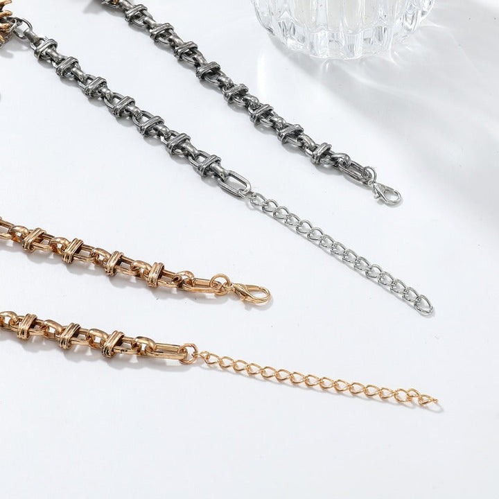 Celestra - Cascading Sun Moon & Star Fringe Necklace